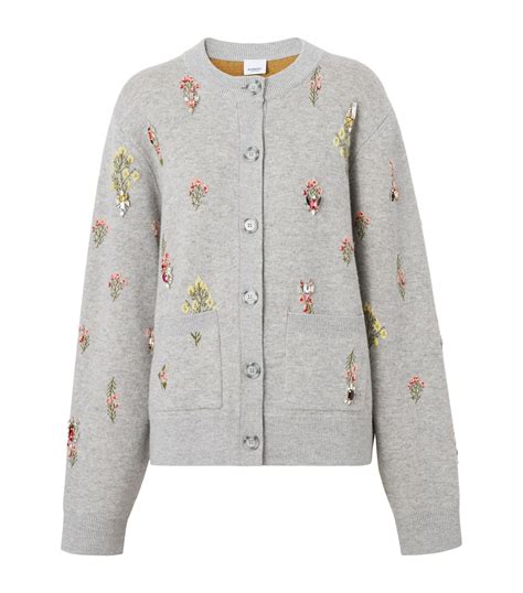 floral burberry cardigan|burberry cardigan women's sale.